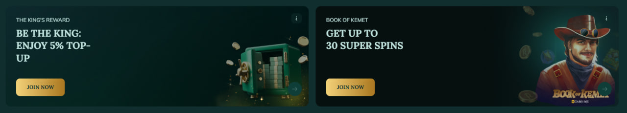 royalen casino regular bonuses